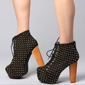 Jeffrey Campbell Quilted Litas with Studs